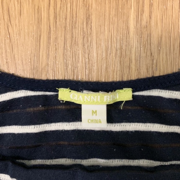 Gianni Bini Boatneck Striped Top - Picture 4 of 4
